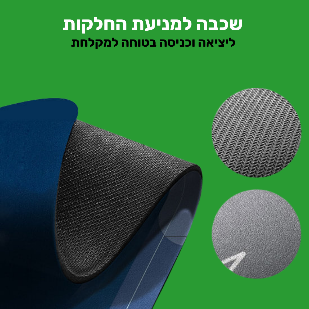 SafeMat - שטיח האמבטיה שסופג מים בשניות
