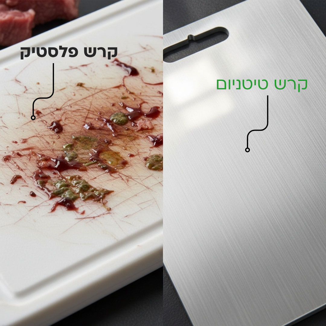 קרש חיתוך טיטניום נטול רעלים מסוכנים - TitanEdge