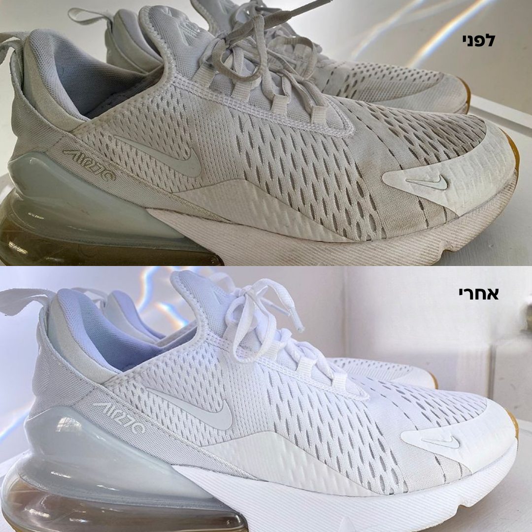 NewShoe - תיק כיבוס נעליים שמעניק לנעל חיים חדשים