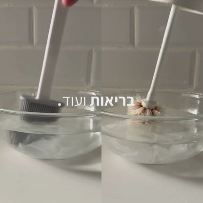 מברשת אסלה הגיינית למניעת שאריות חיידקים - CleanToilet